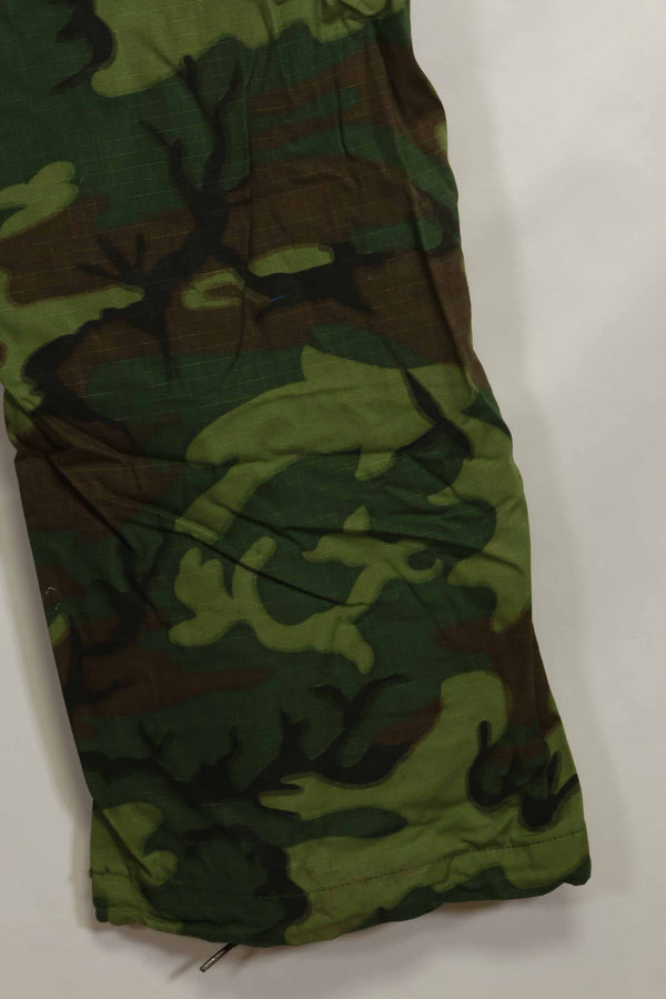 1968年契約　リップストップ　ERDL迷彩　ジャングルファティーグ　パンツ　S-S　状態良い　中古品