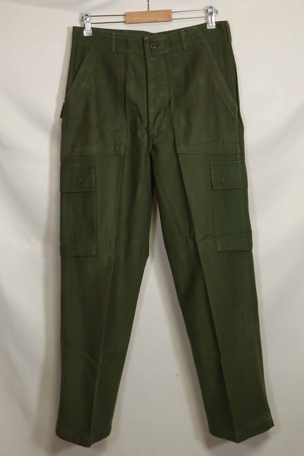 1960年代ロット　OG-107 ベイカーパンツ　カーゴポケット改造　元特殊部隊隊員　中古品　C