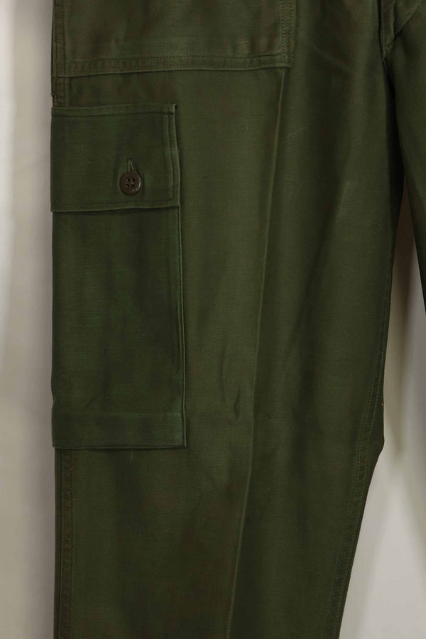 1960年代ロット　OG-107 ベイカーパンツ　カーゴポケット改造　元特殊部隊隊員　中古品　C