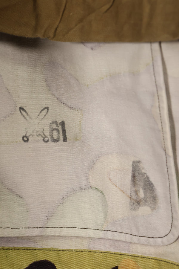 1960年代　チェコ軍　Vz.60 mlok サラマンダー迷彩　パーカー　フィールドジャケット　中古品