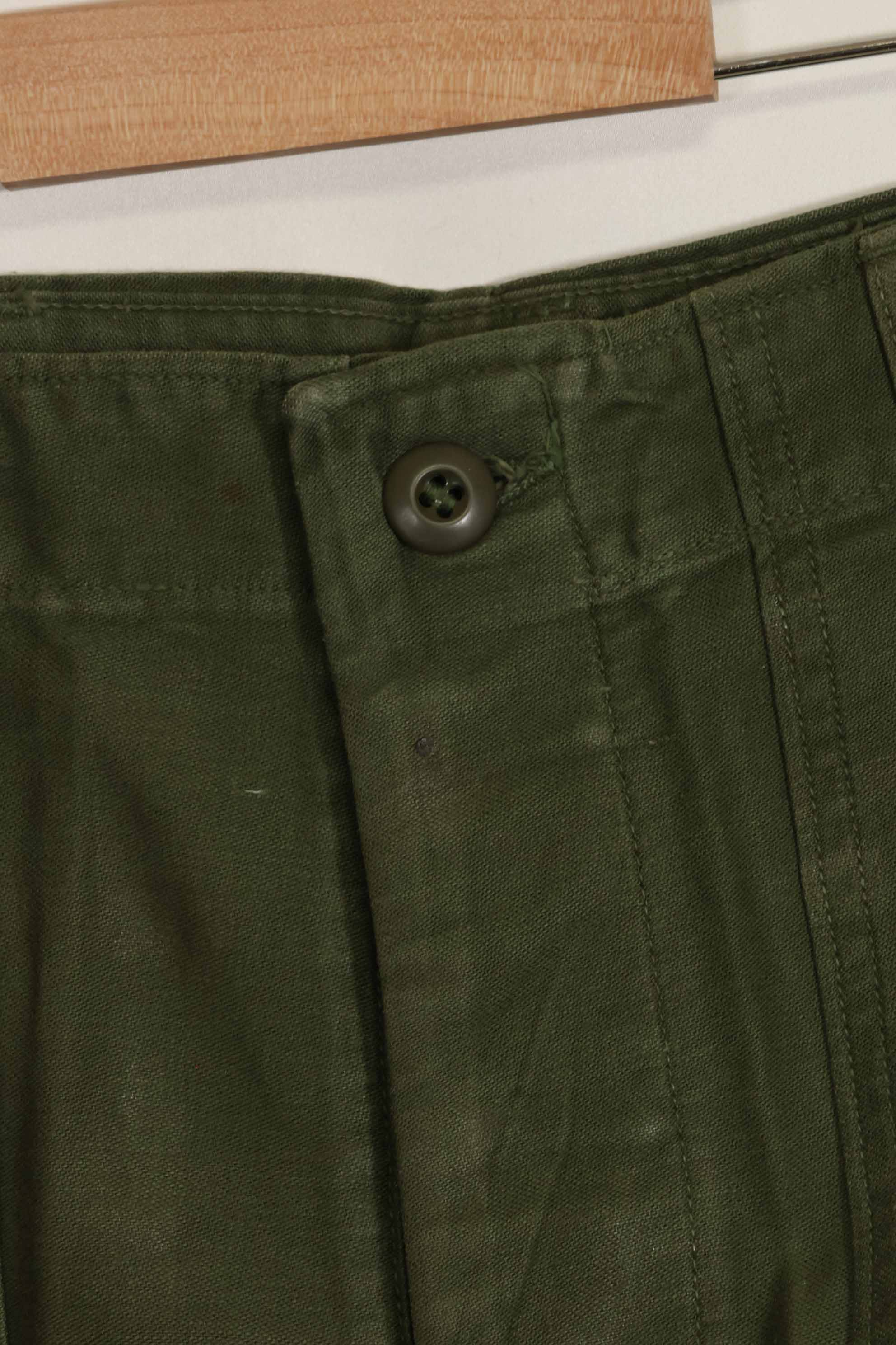 1960年代ロット　OG-107 ベイカーパンツ　カーゴポケット改造　元特殊部隊隊員　中古品　C