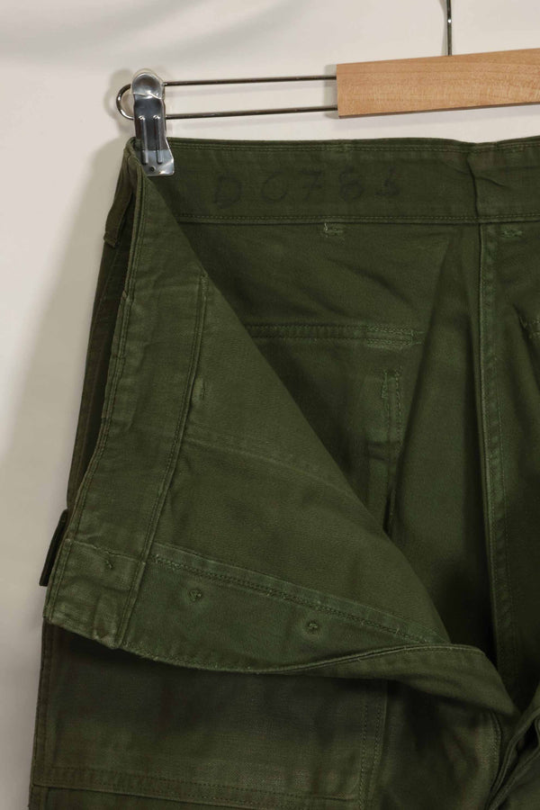 1960年代ロット　OG-107 ベイカーパンツ　カーゴポケット改造　元特殊部隊隊員　中古品　C