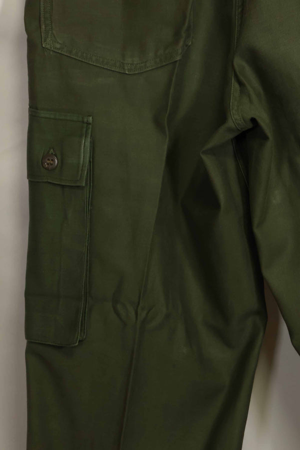 1960年代ロット　OG-107 ベイカーパンツ　カーゴポケット改造　元特殊部隊隊員　中古品　C