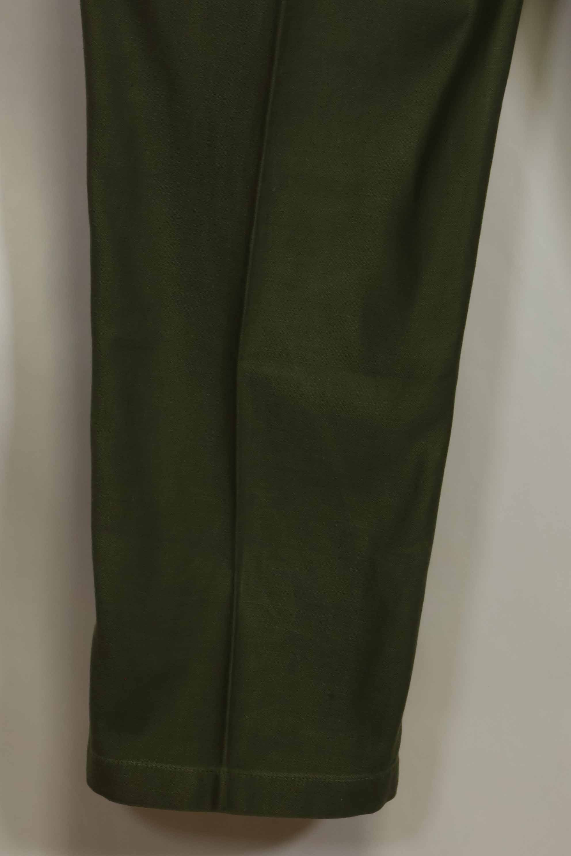 1960年代ロット　OG-107 ベイカーパンツ　カーゴポケット改造　元特殊部隊隊員　中古品　C