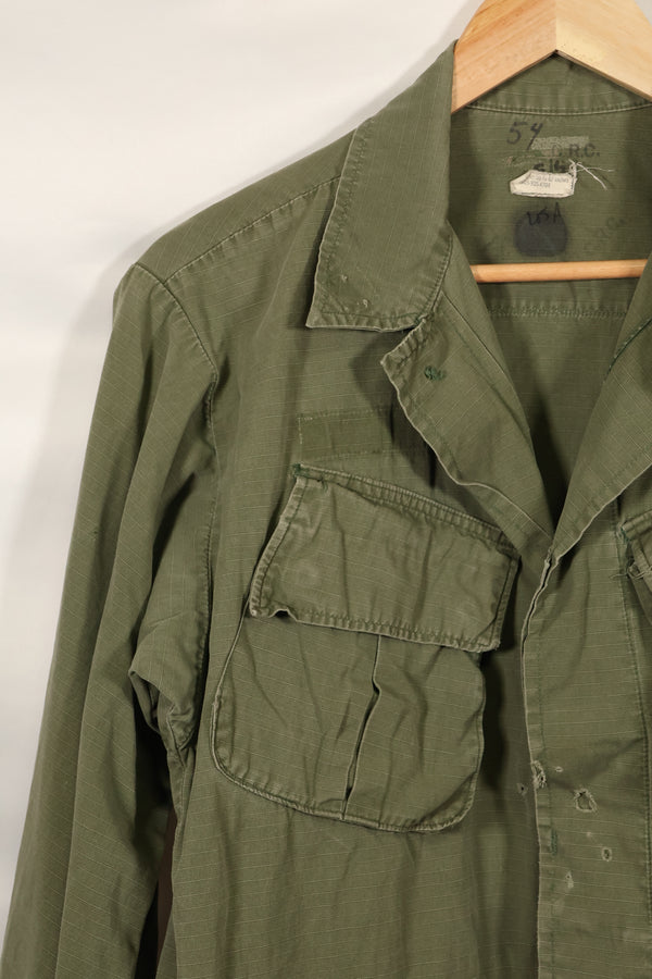 Circa 1970 S-S Size 4th Model Jungle Fatigue Jacket, Used, Released by Film Company