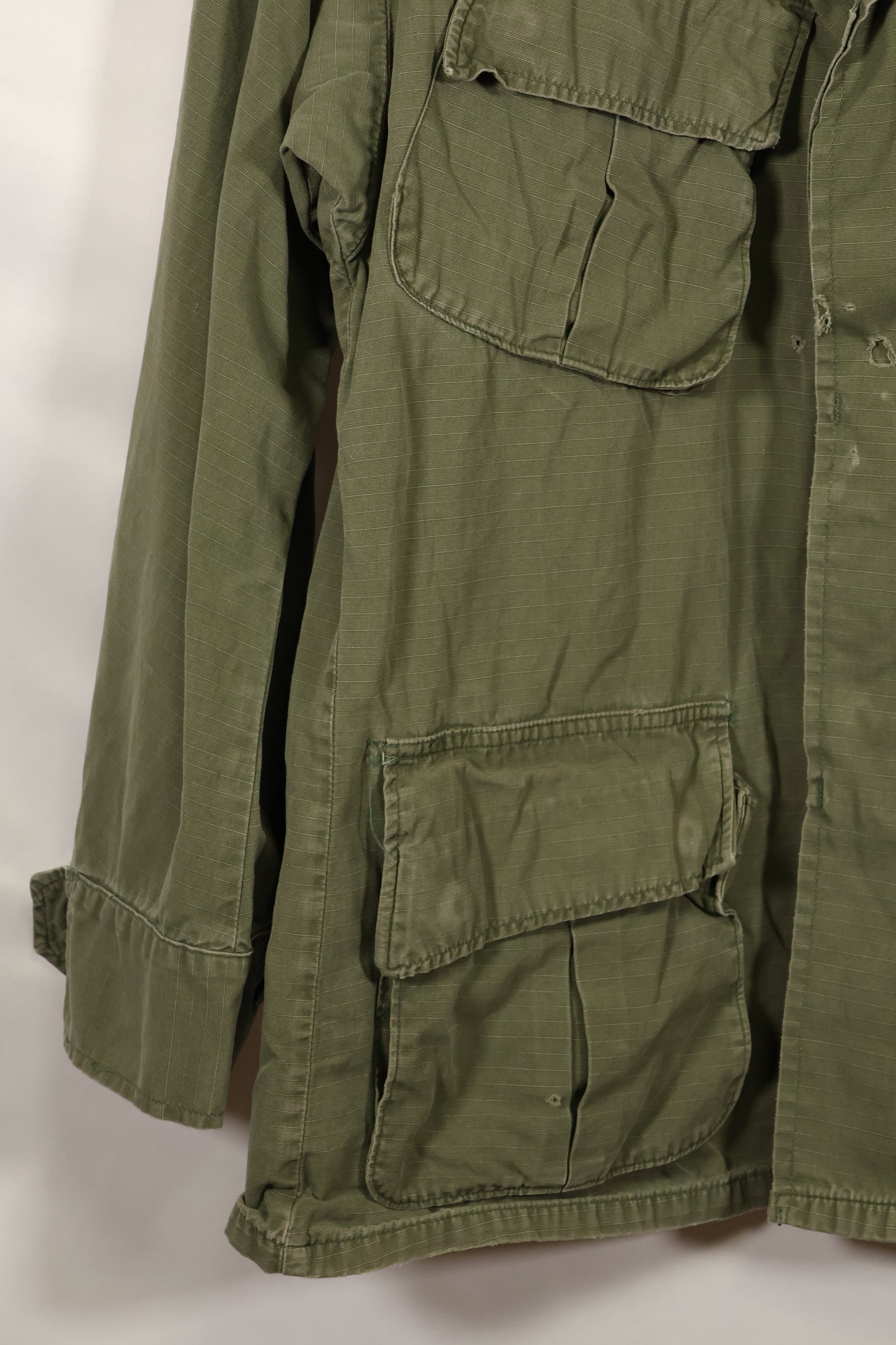 Circa 1970 S-S Size 4th Model Jungle Fatigue Jacket, Used, Released by Film Company