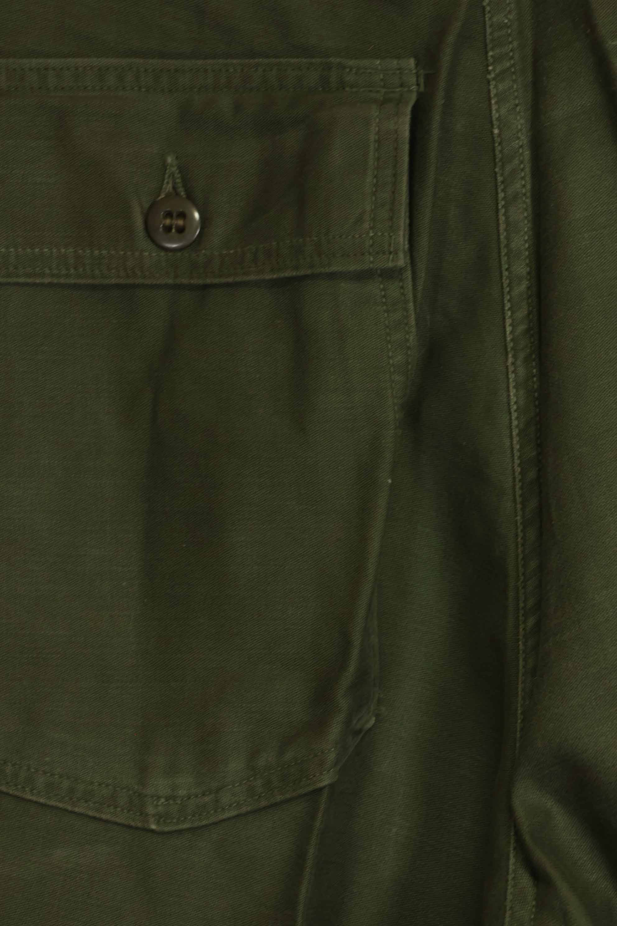 1960年代ロット　OG-107 ベイカーパンツ　カーゴポケット改造　元特殊部隊隊員　中古品　C