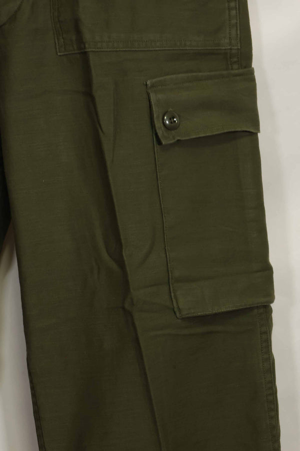1960年代ロット　OG-107 ベイカーパンツ　カーゴポケット改造　元特殊部隊隊員　中古品　D