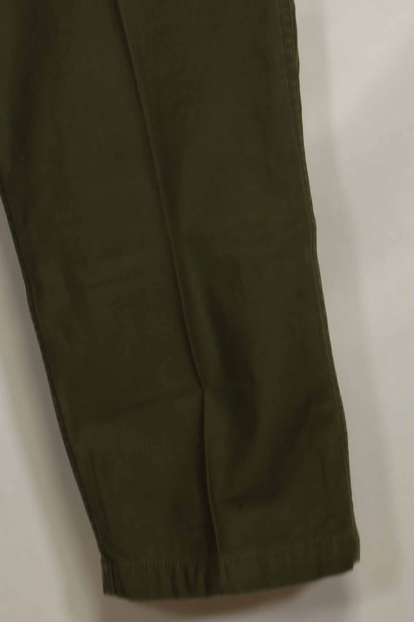 1960年代ロット　OG-107 ベイカーパンツ　カーゴポケット改造　元特殊部隊隊員　中古品　D
