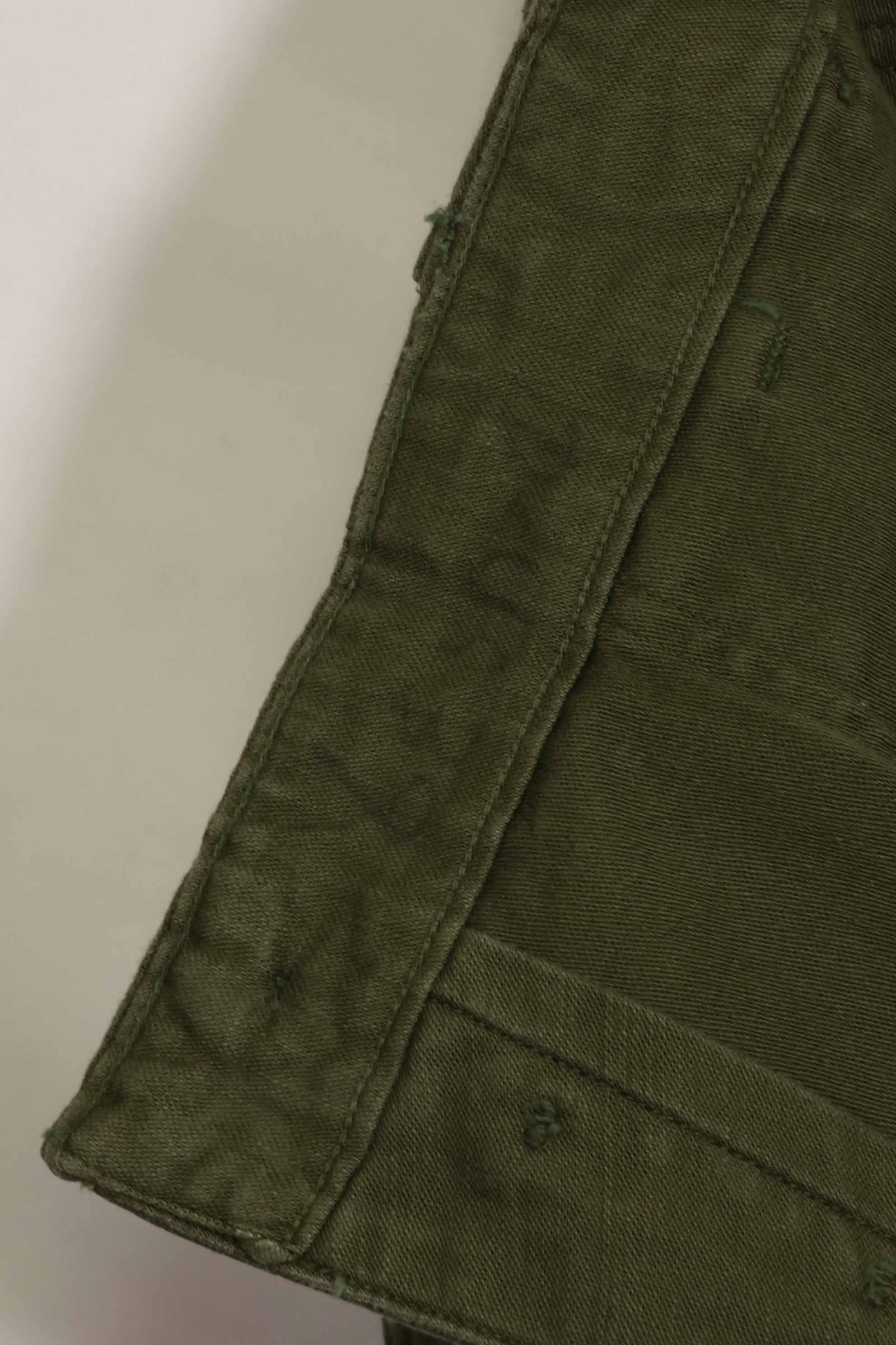 1960年代ロット　OG-107 ベイカーパンツ　カーゴポケット改造　元特殊部隊隊員　中古品　D