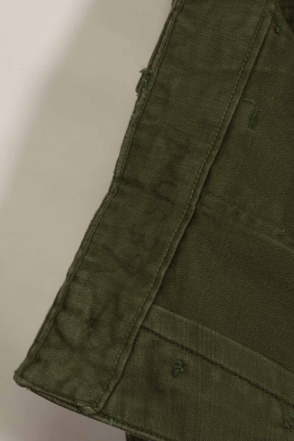 1960年代ロット　OG-107 ベイカーパンツ　カーゴポケット改造　元特殊部隊隊員　中古品　D