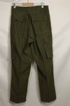 1960年代ロット　OG-107 ベイカーパンツ　カーゴポケット改造　元特殊部隊隊員　中古品　D