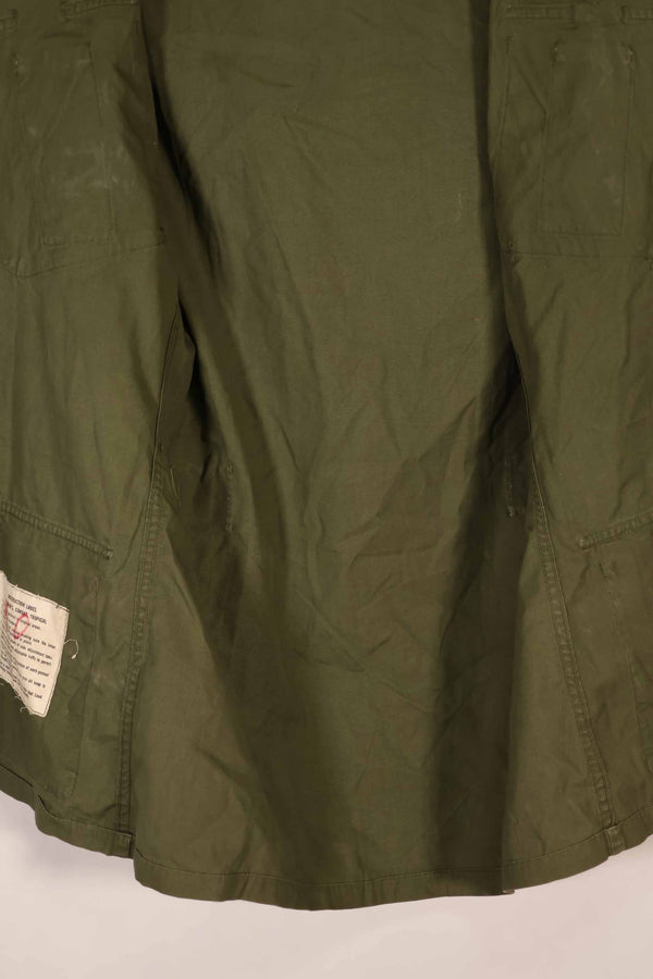実物　2nd Model ジャングルファティーグ　ジャケット　S-R　中古品　退色・汚れあり