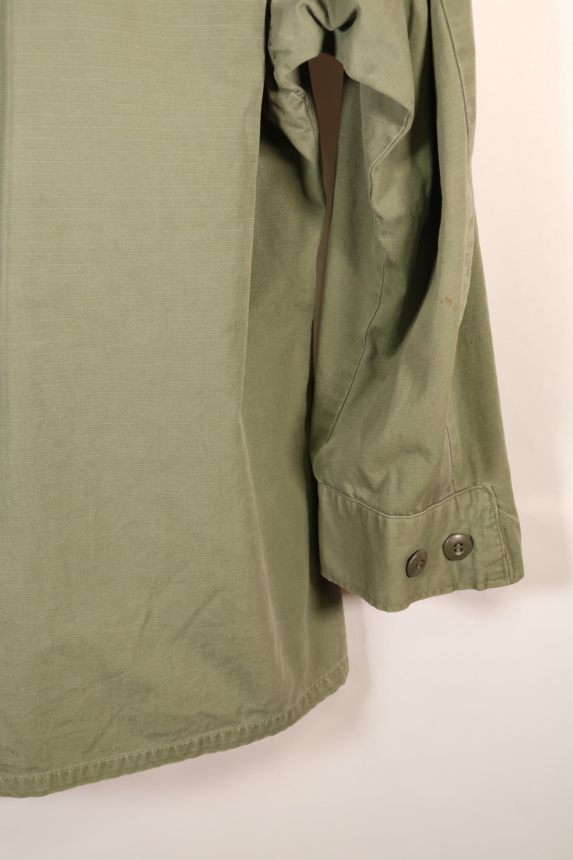 1969年契約　S-S　4th Model ジャングルファティーグ　ジャケット　テープ付　中古品