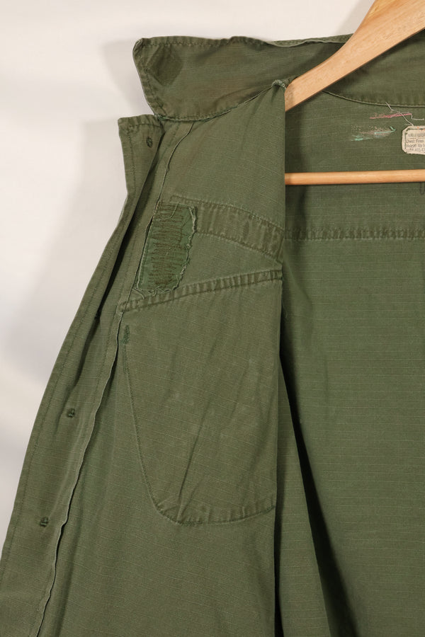 Circa 1969 S-S Size 4th Model Jungle Fatigue Jacket Used Film Company Release