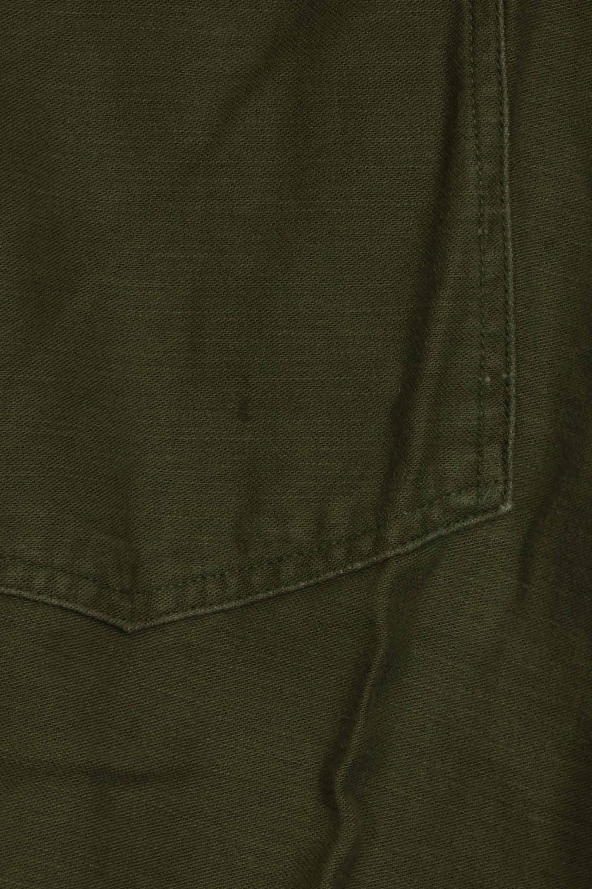 1960年代ロット　OG-107 ベイカーパンツ　カーゴポケット改造　元特殊部隊隊員　中古品　D