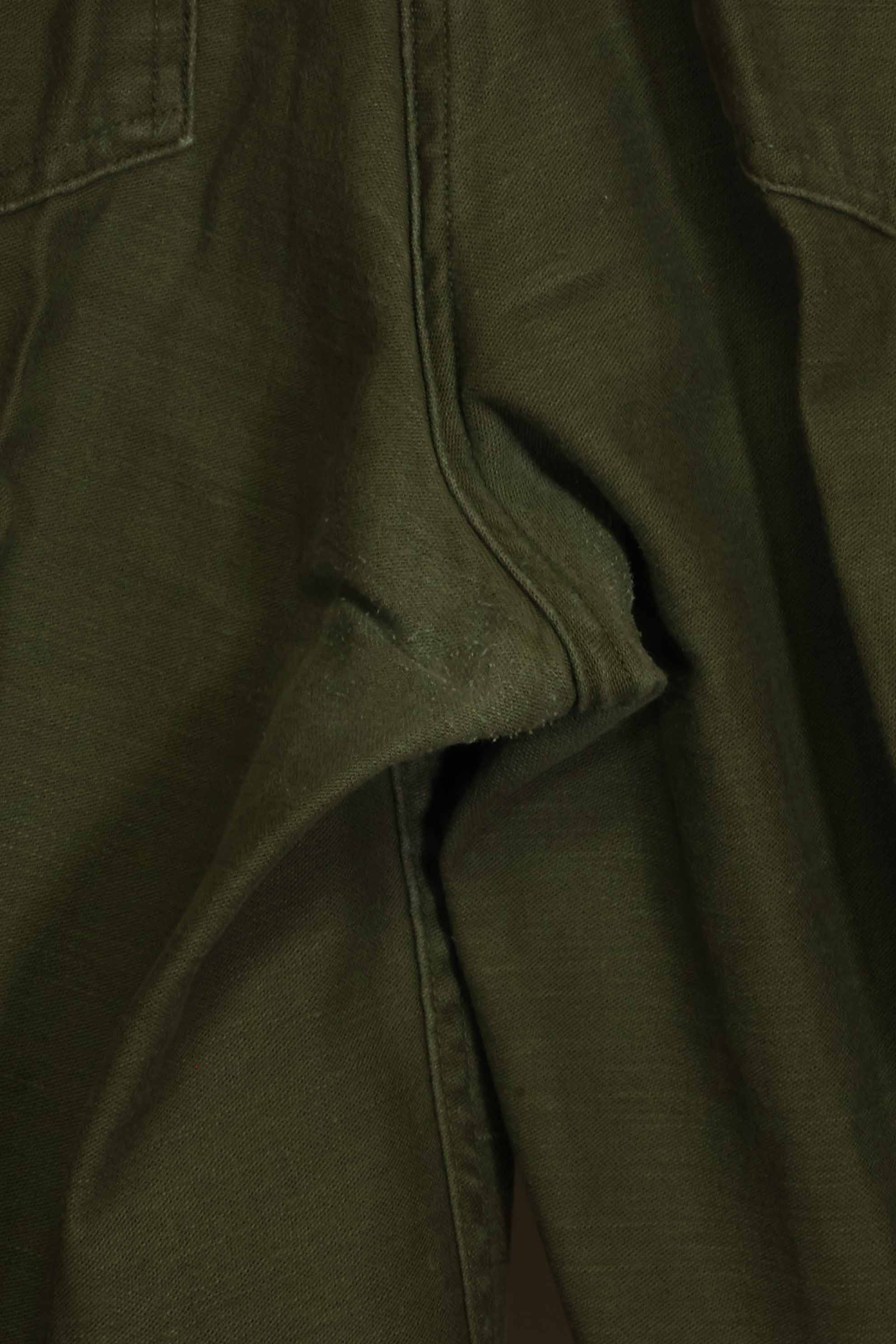 1960年代ロット　OG-107 ベイカーパンツ　カーゴポケット改造　元特殊部隊隊員　中古品　D