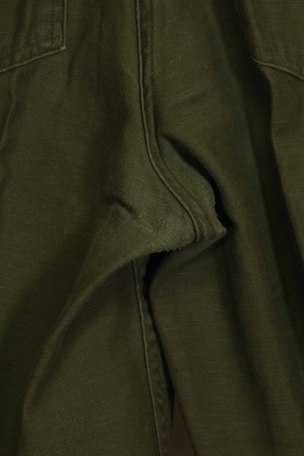 1960年代ロット　OG-107 ベイカーパンツ　カーゴポケット改造　元特殊部隊隊員　中古品　D