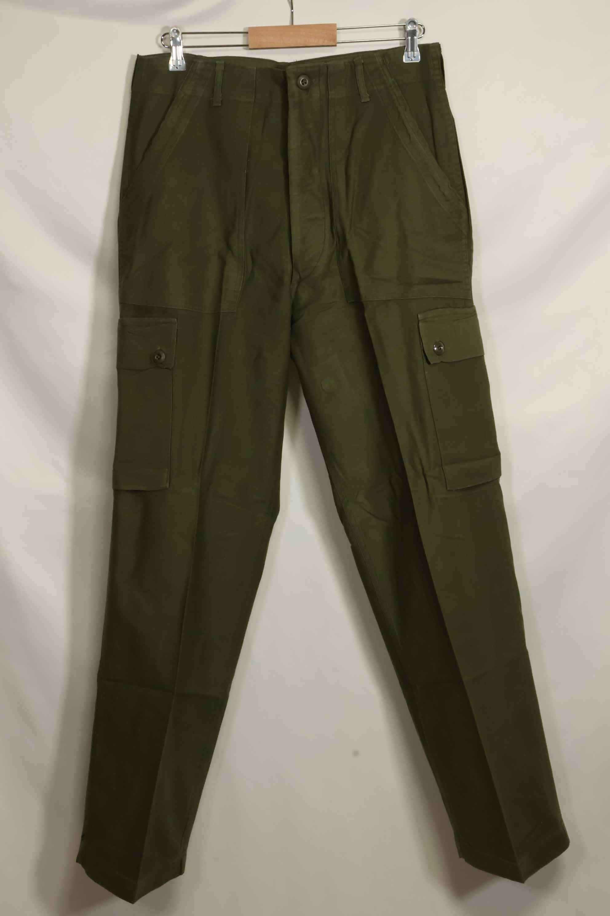 1960年代ロット　OG-107 ベイカーパンツ　カーゴポケット改造　元特殊部隊隊員　中古品　E