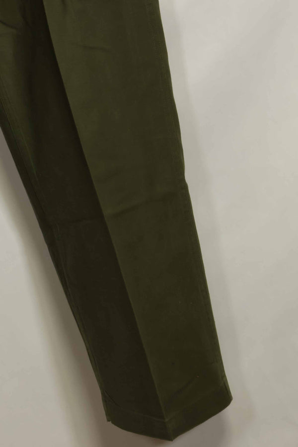 1960年代ロット　OG-107 ベイカーパンツ　カーゴポケット改造　元特殊部隊隊員　中古品　E