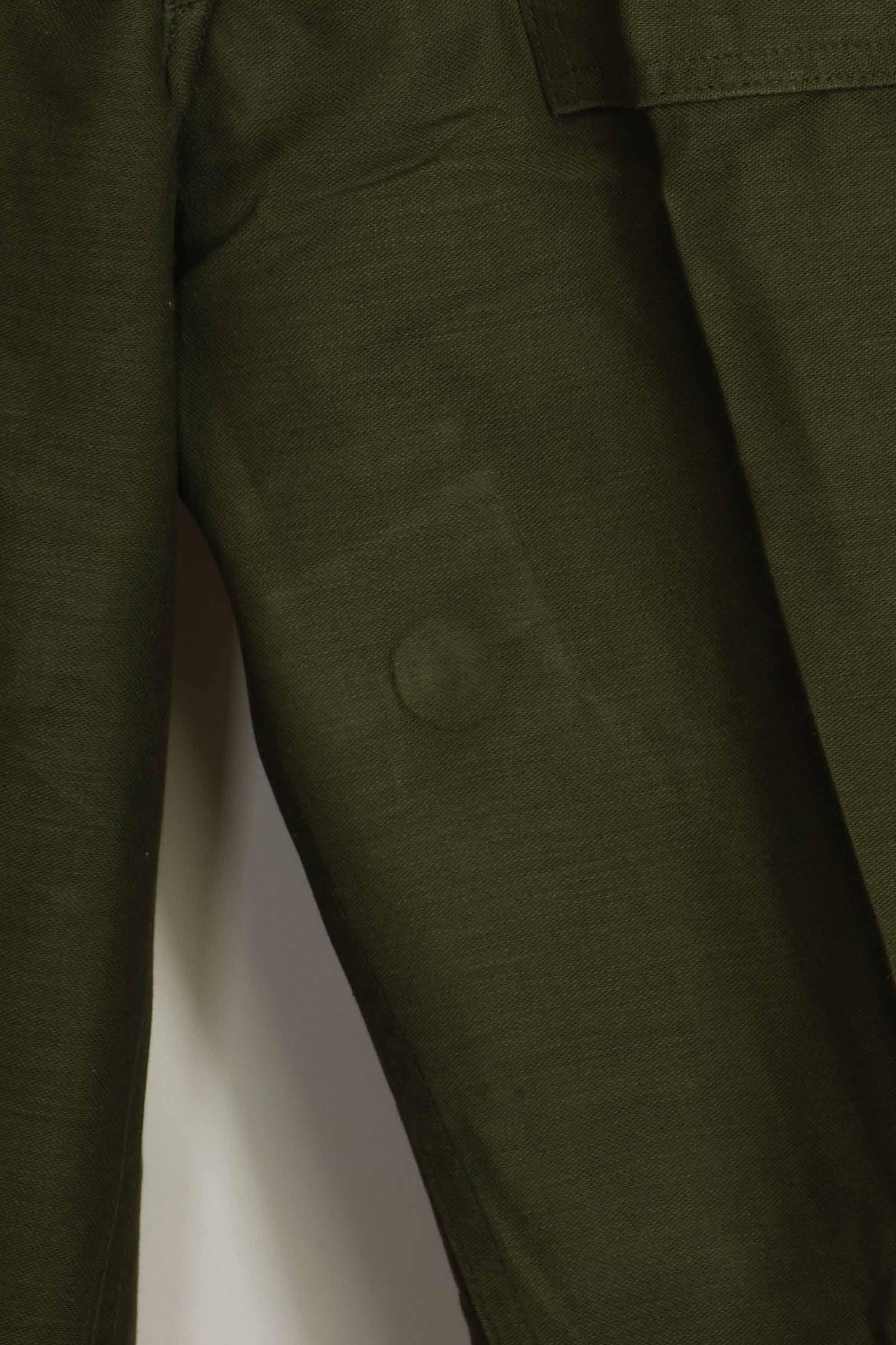 1960年代ロット　OG-107 ベイカーパンツ　カーゴポケット改造　元特殊部隊隊員　中古品　E