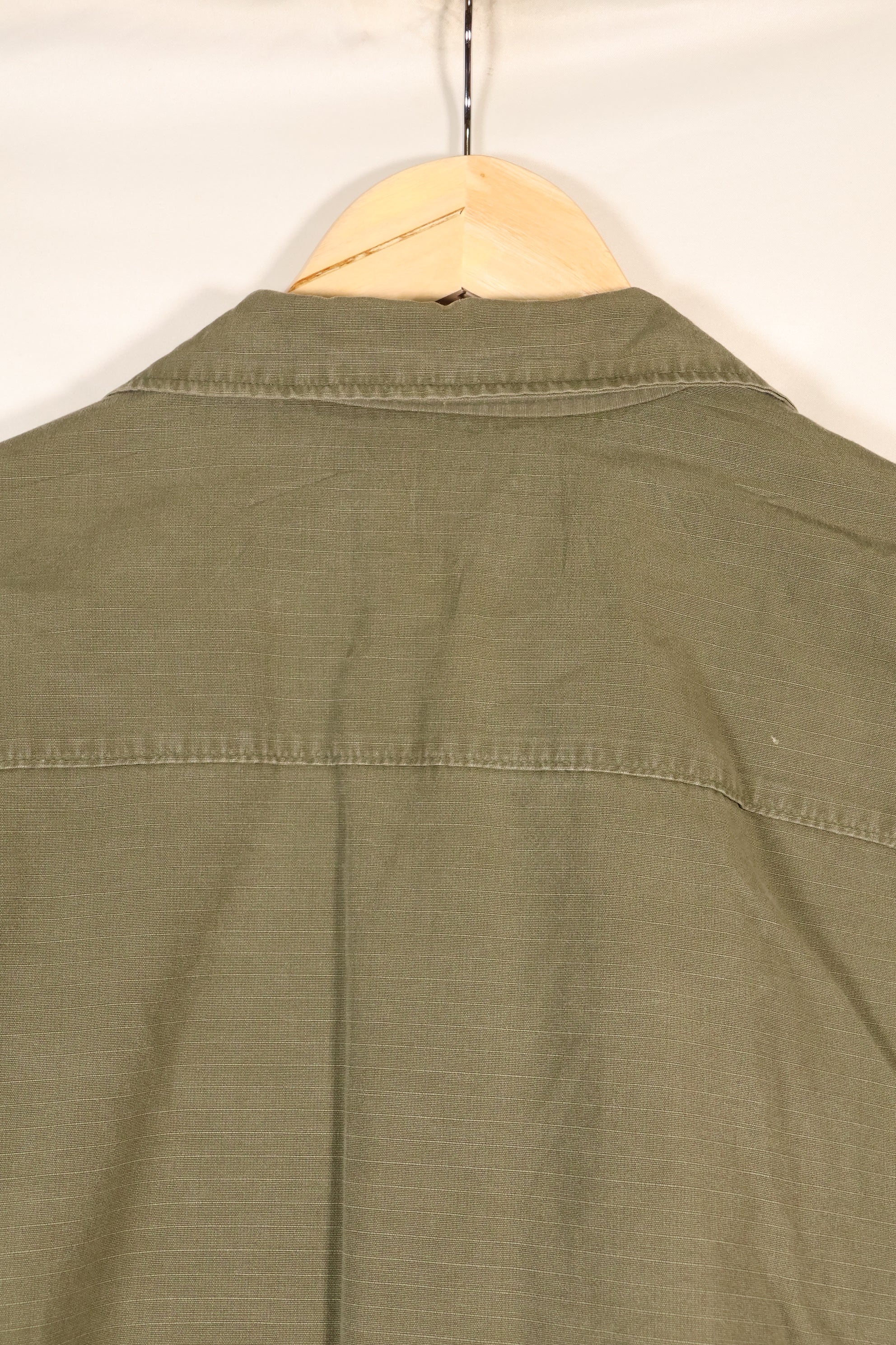 1969 Contract, M-R, 4th Model Jungle Fatigue Jacket, With Aftermarket Patches, Used