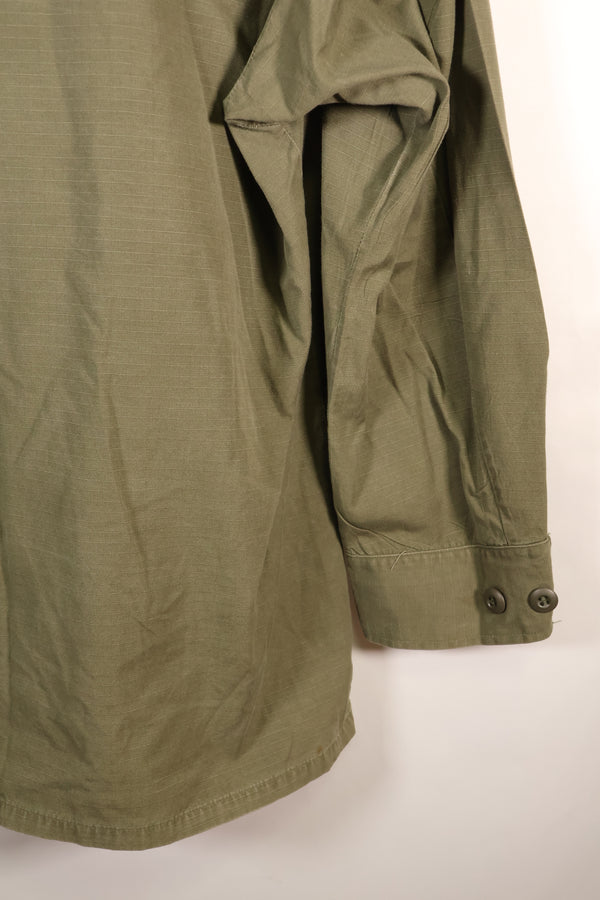 1969 Contract, M-R, 4th Model Jungle Fatigue Jacket, With Aftermarket Patches, Used