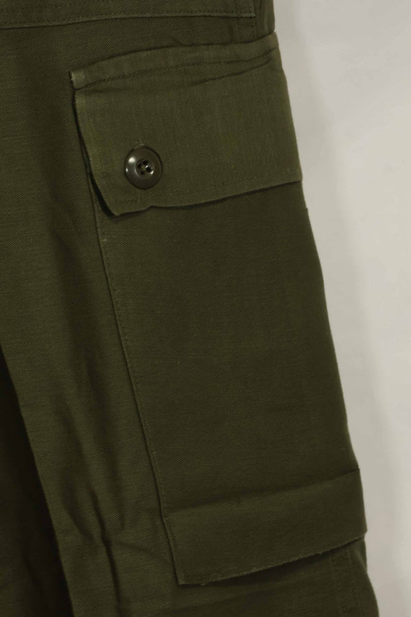 1960年代ロット　OG-107 ベイカーパンツ　カーゴポケット改造　元特殊部隊隊員　中古品　E