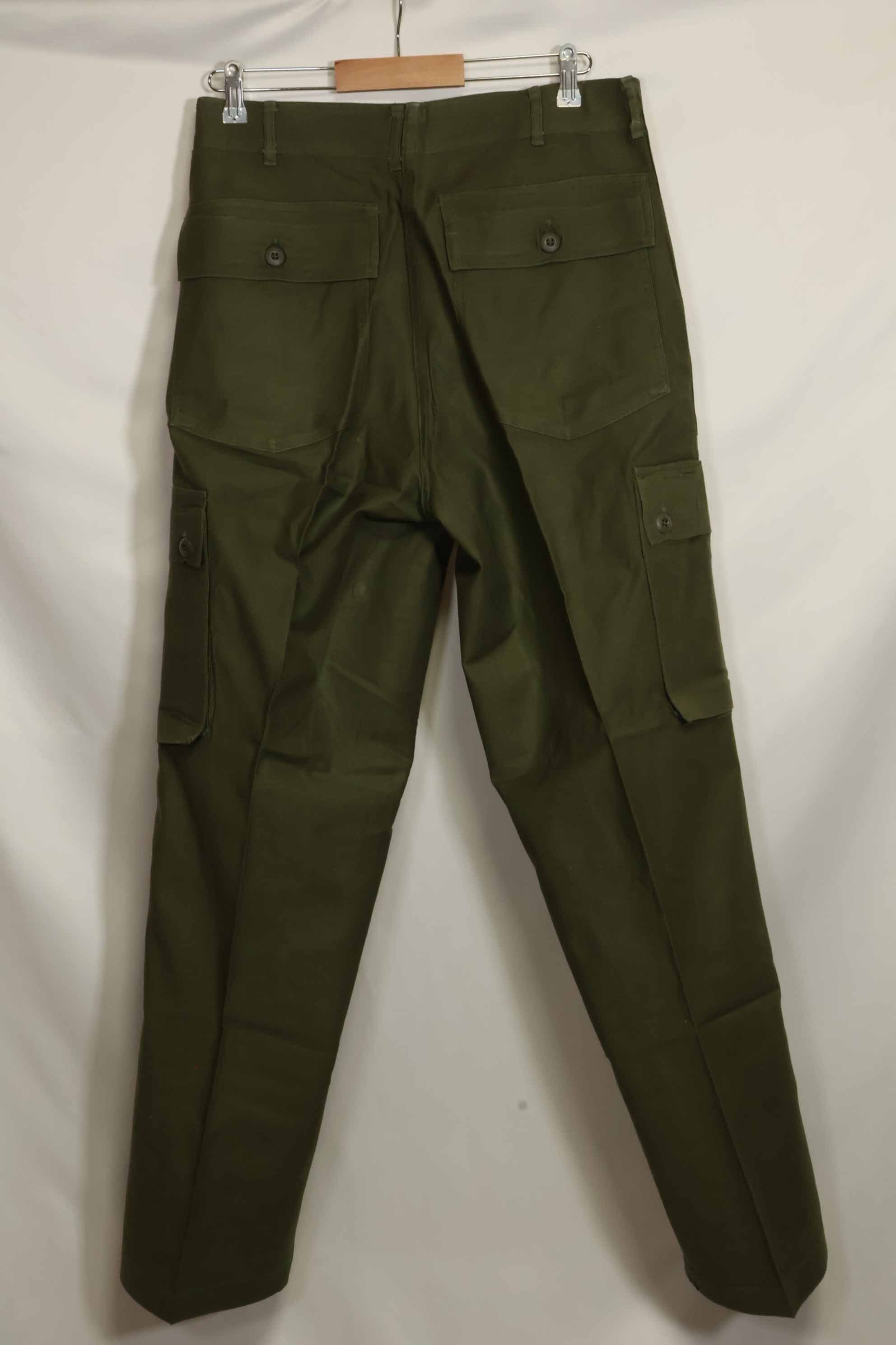 1960年代ロット　OG-107 ベイカーパンツ　カーゴポケット改造　元特殊部隊隊員　中古品　E
