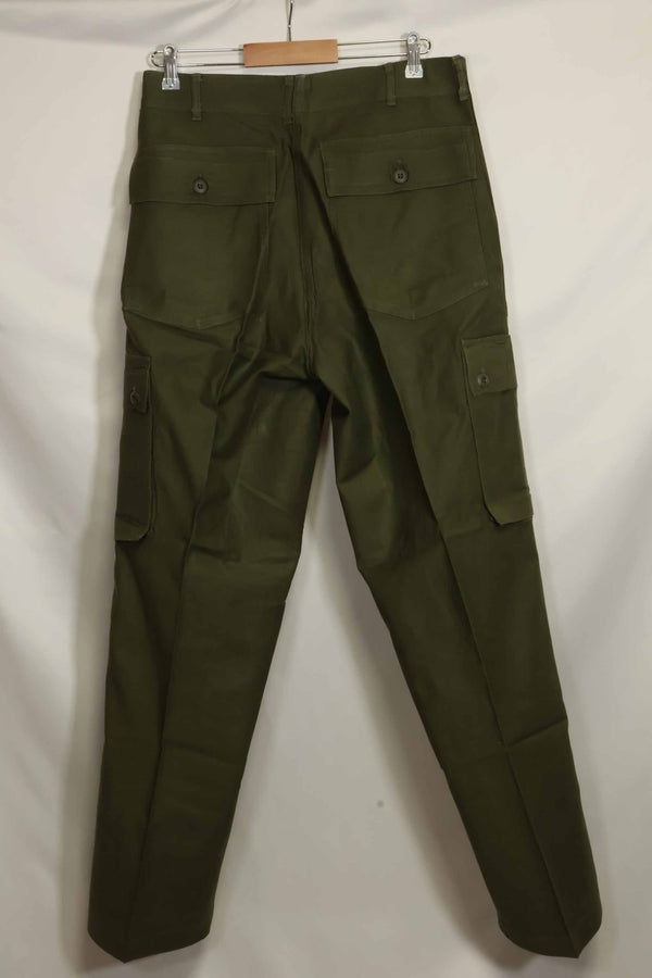 1960年代ロット　OG-107 ベイカーパンツ　カーゴポケット改造　元特殊部隊隊員　中古品　E