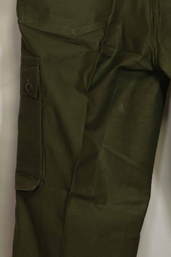 1960年代ロット　OG-107 ベイカーパンツ　カーゴポケット改造　元特殊部隊隊員　中古品　E