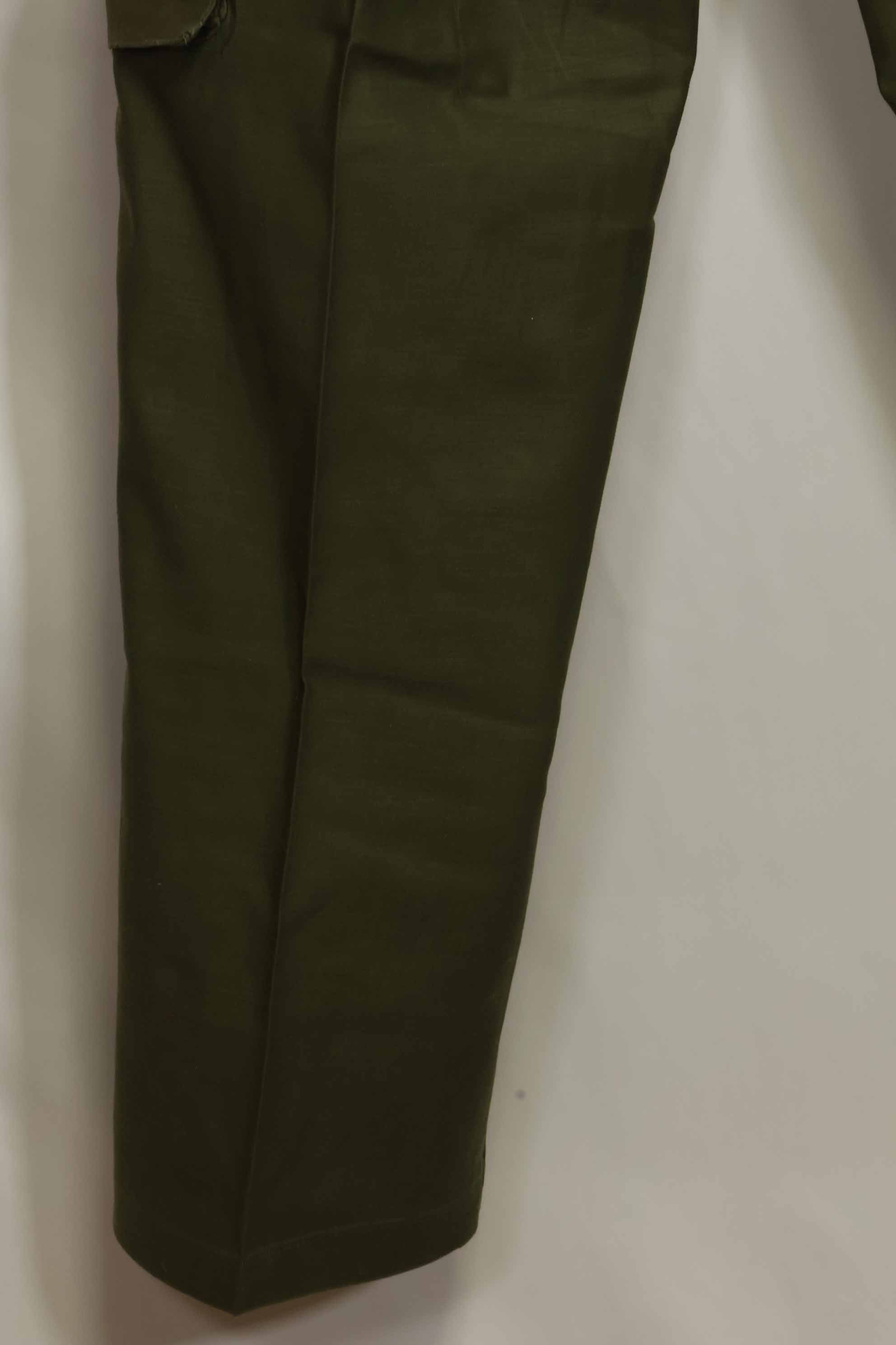 1960年代ロット　OG-107 ベイカーパンツ　カーゴポケット改造　元特殊部隊隊員　中古品　E