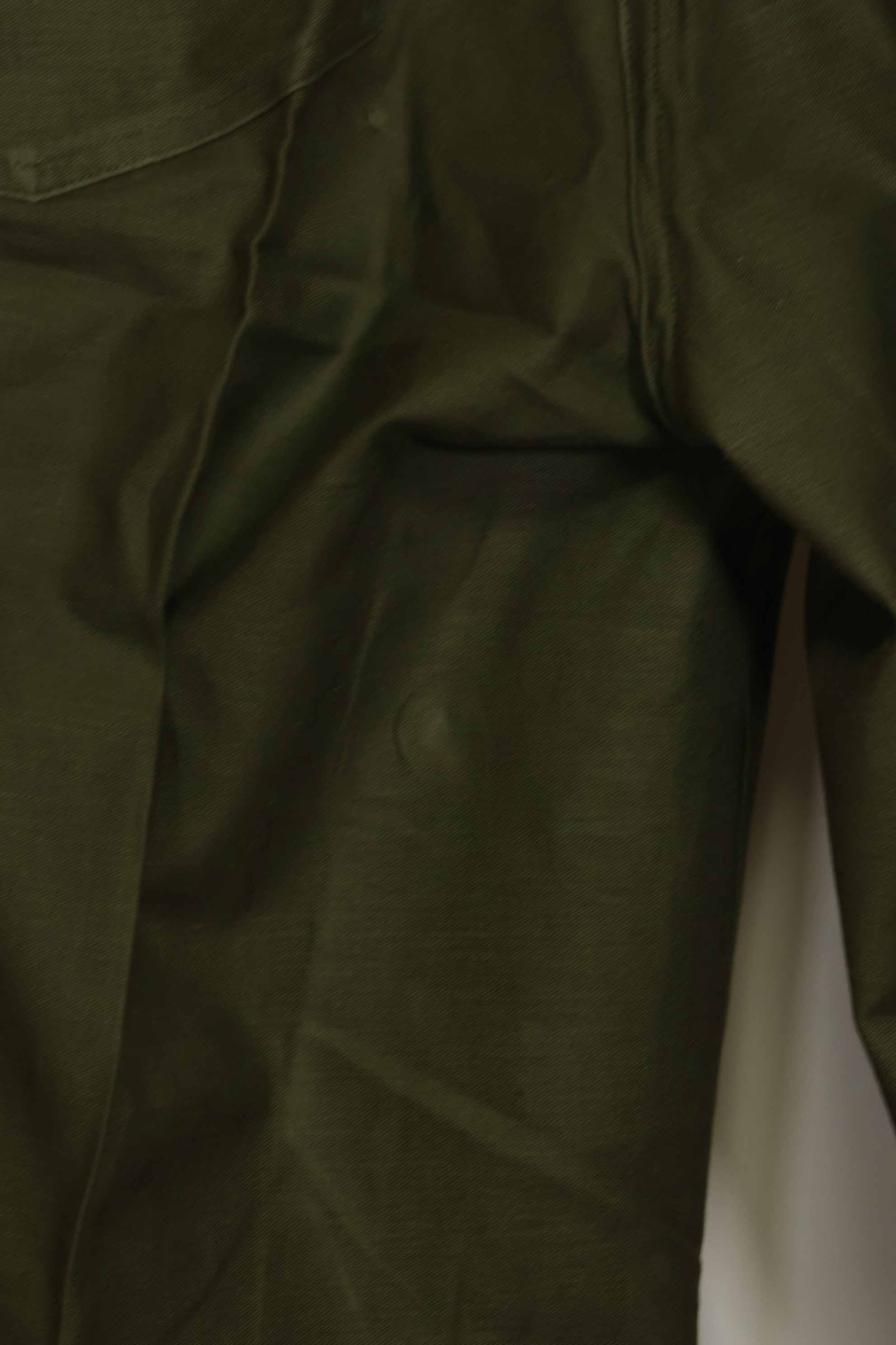 1960年代ロット　OG-107 ベイカーパンツ　カーゴポケット改造　元特殊部隊隊員　中古品　E