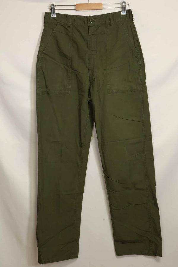 1960年代　個人調達　ポップリン製　OG-107 ベイカーパンツ　薄手パンツ　中古品