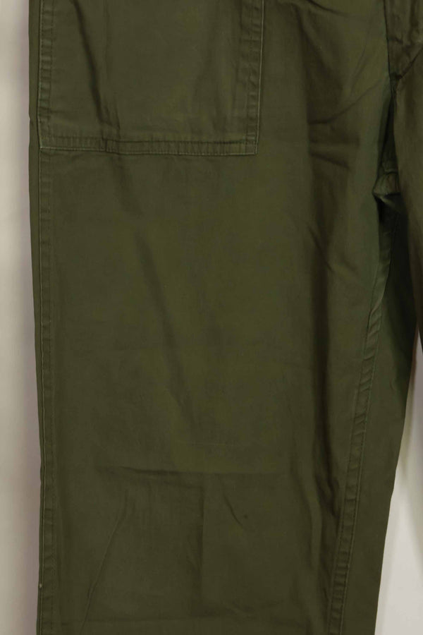 1960年代　個人調達　ポップリン製　OG-107 ベイカーパンツ　薄手パンツ　中古品