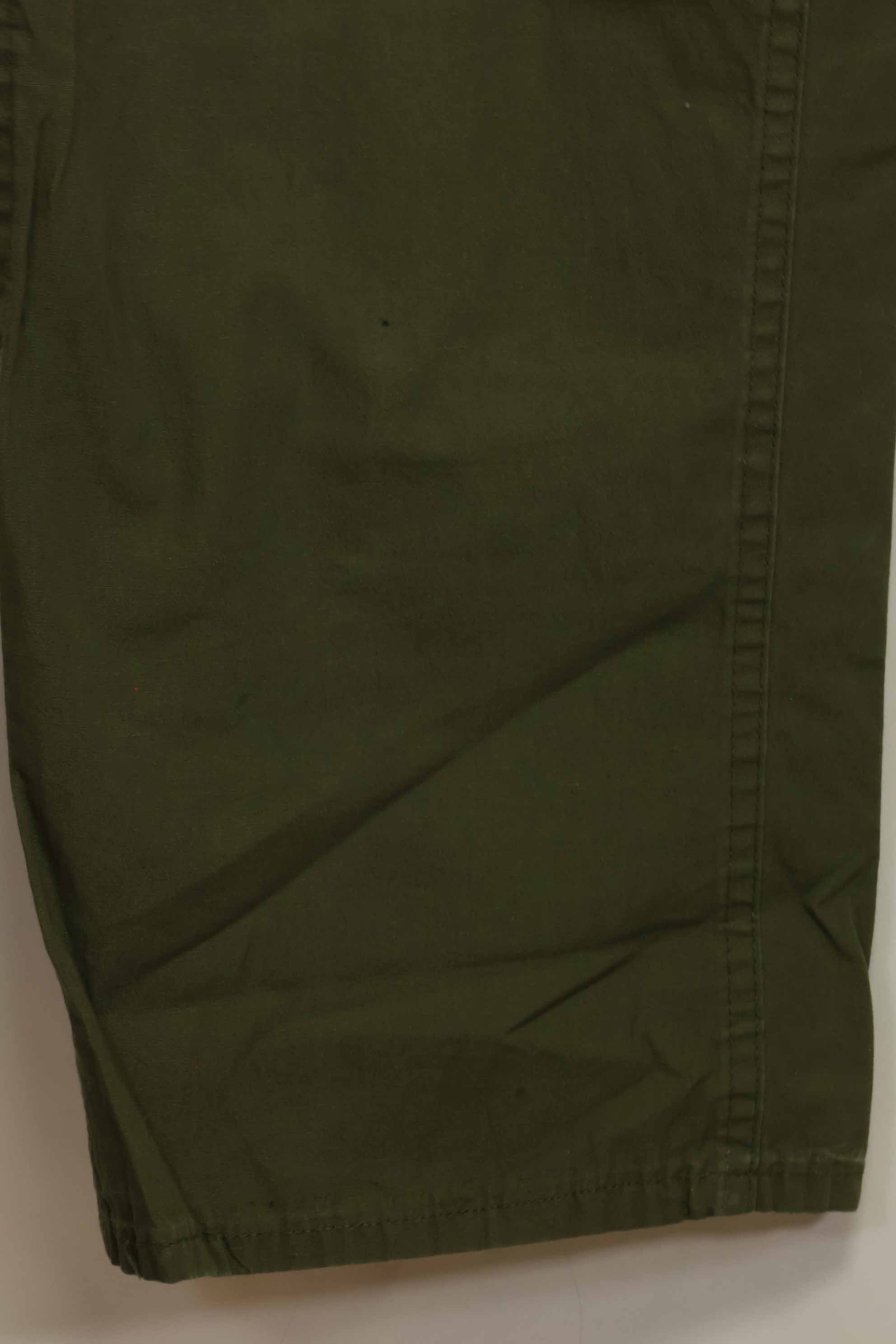 1960年代　個人調達　ポップリン製　OG-107 ベイカーパンツ　薄手パンツ　中古品