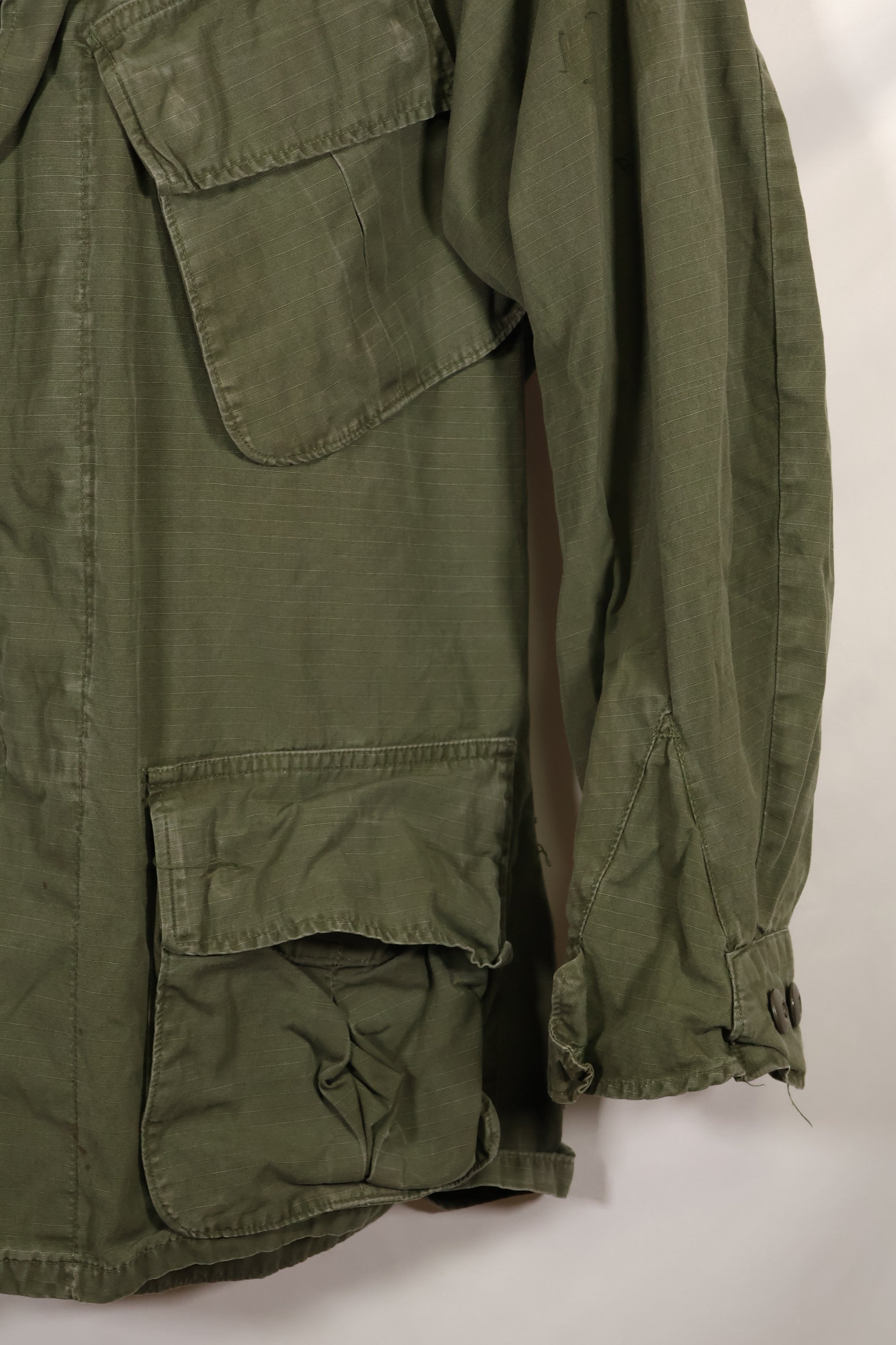 Circa 1968 S-S Size 4th Model Jungle Fatigue Jacket Used Film Company Release B