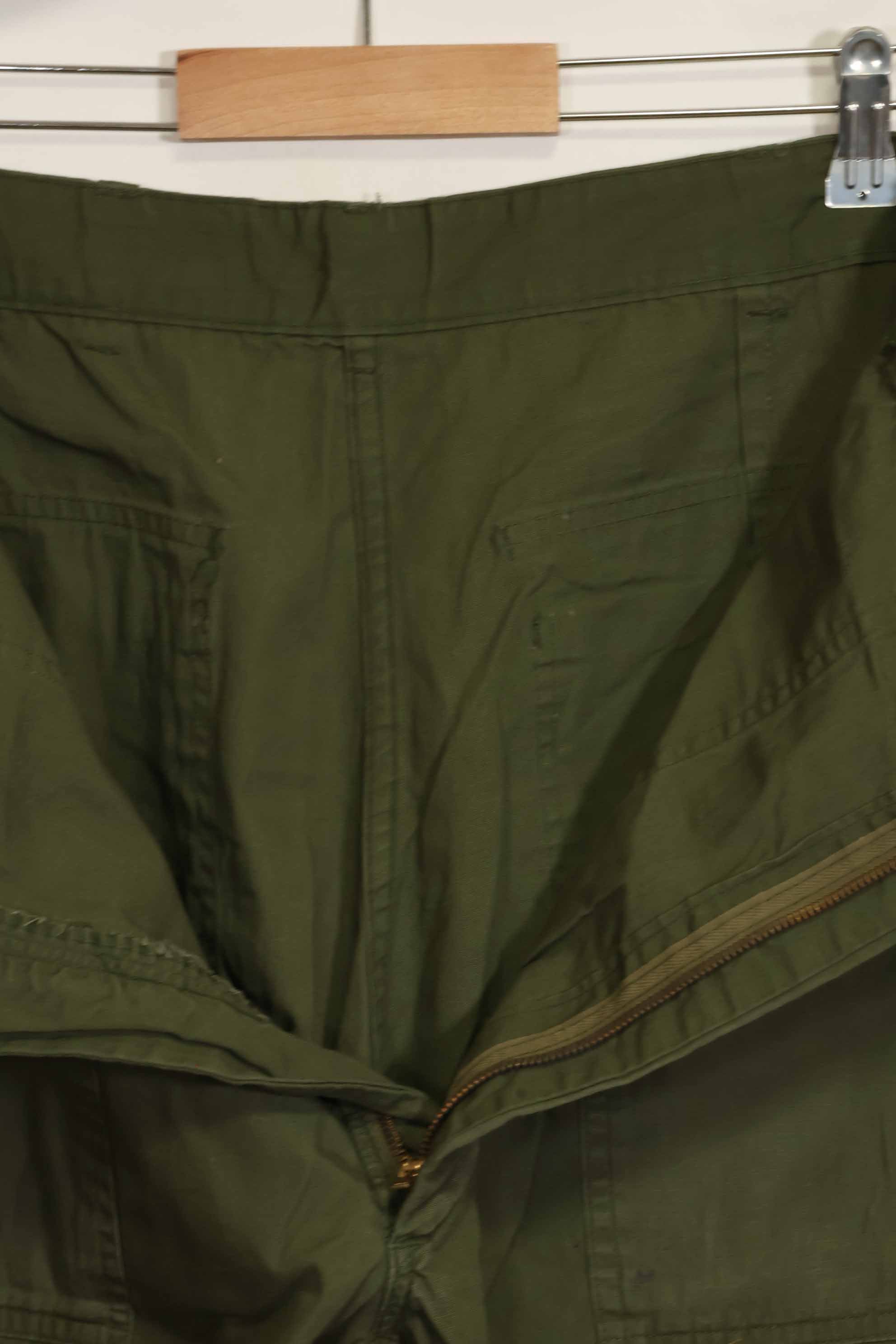 1960年代　個人調達　ポップリン製　OG-107 ベイカーパンツ　薄手パンツ　中古品