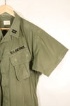 1967年契約　M-L　3rd Model ジャングルファティーグ　ジャケット　USAF 個人改造あり　中古品