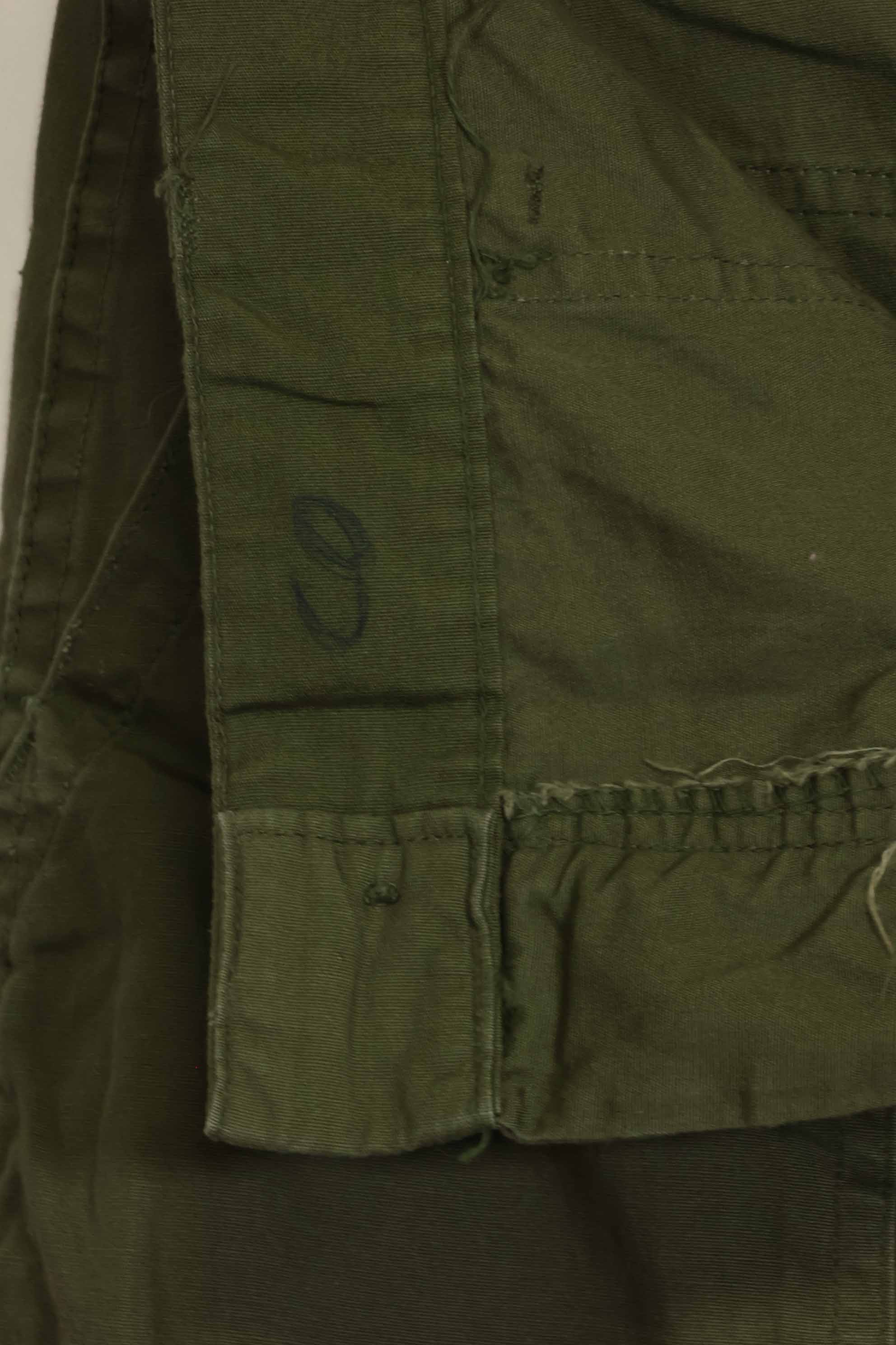 1960年代　個人調達　ポップリン製　OG-107 ベイカーパンツ　薄手パンツ　中古品