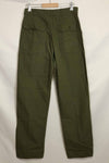 1960年代　個人調達　ポップリン製　OG-107 ベイカーパンツ　薄手パンツ　中古品