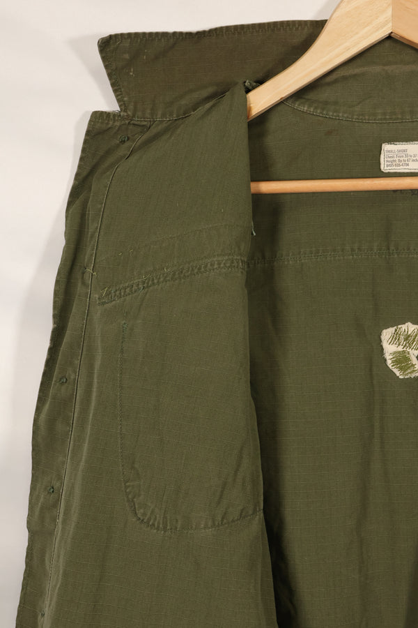 Circa 1968 S-S Size 4th Model Jungle Fatigue Jacket Used Film Company Release C
