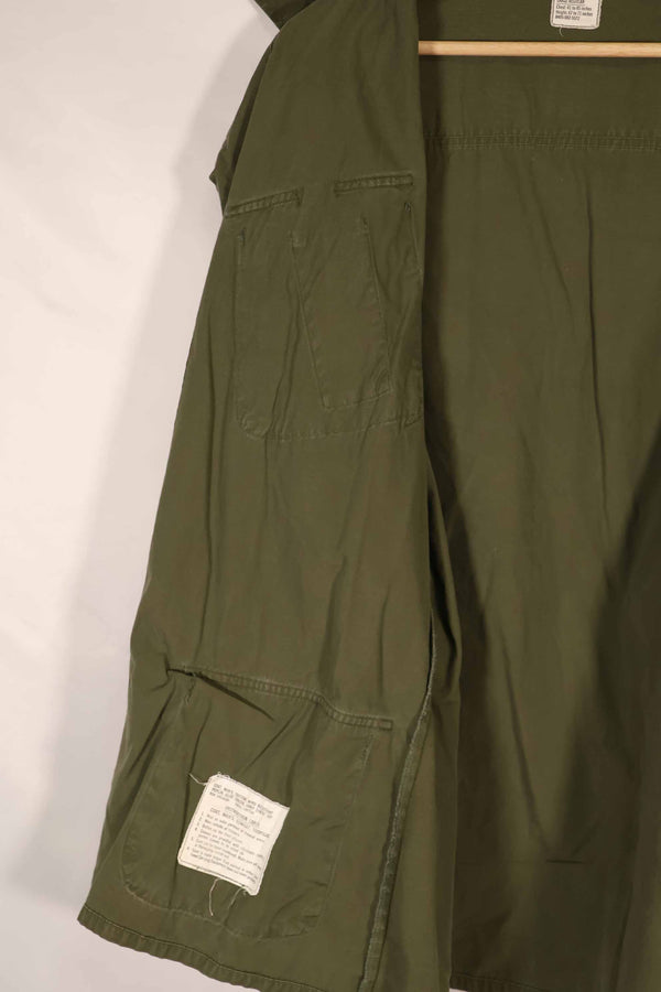 実物　1966〜1967年製　3rd Model ジャングルファティーグ　ジャケット　L-R 中古品