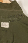Circa 1968 S-S Size 4th Model Jungle Fatigue Jacket Used Film Company Release C