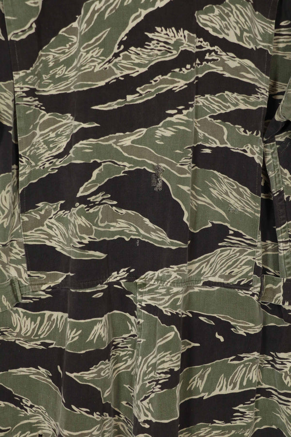 実物　沖縄タイガー　タイガーストライプ　フライトスーツ　中古品　YKKジッパー