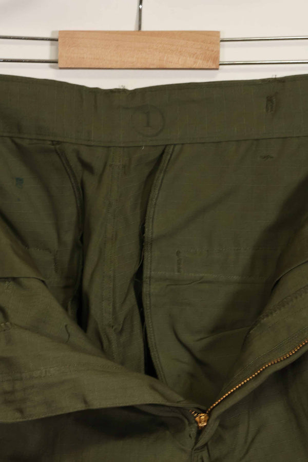 1960年代　デッドストック　4th Model ジャングルファティーグ　パンツ　サイズタグなし　未使用品