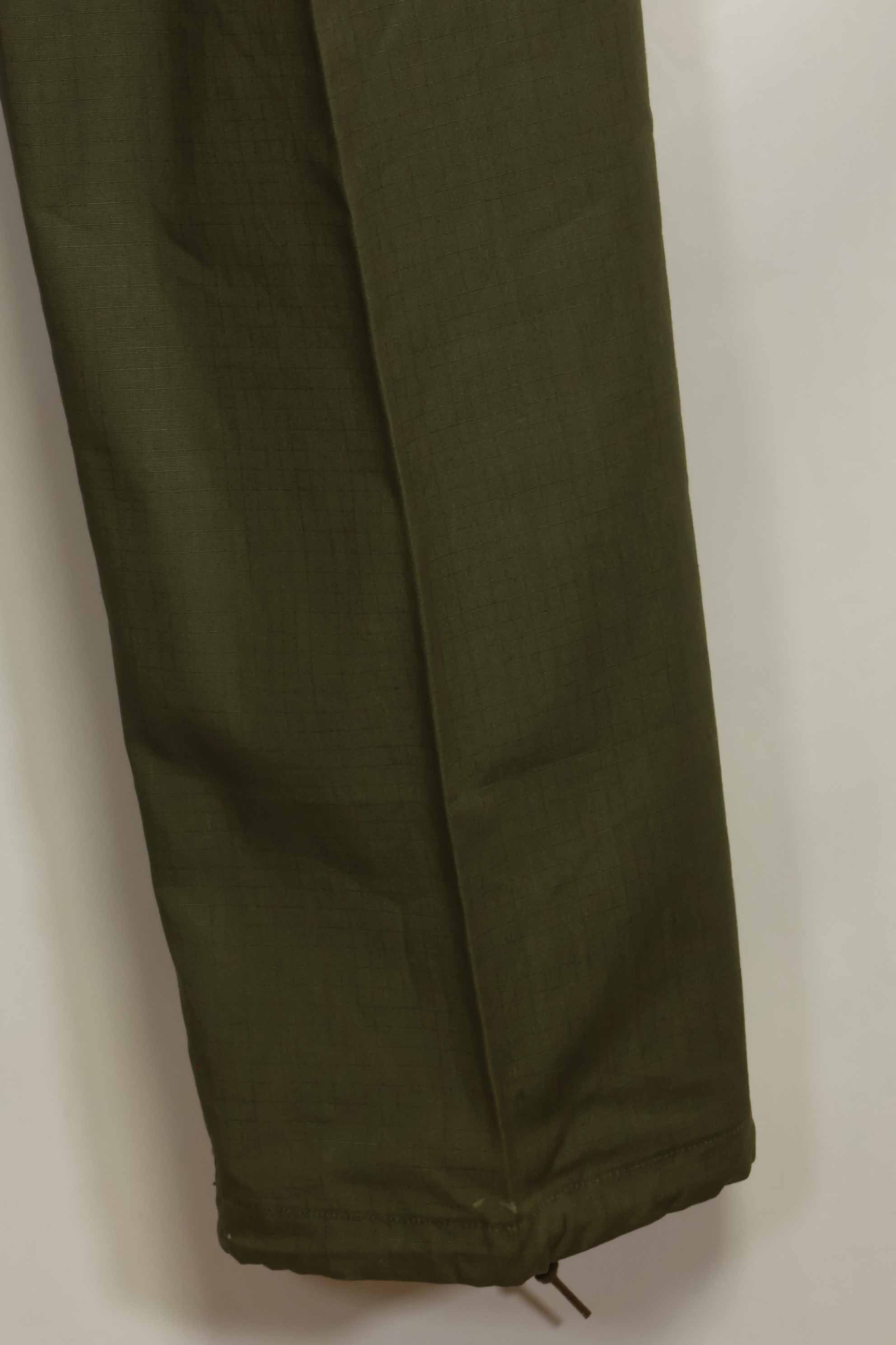 1960年代　デッドストック　4th Model ジャングルファティーグ　パンツ　サイズタグなし　未使用品