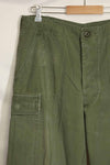Mid-1960's 2nd Model Jungle Fatigue Pants, used, released by former Special Forces personnel, A