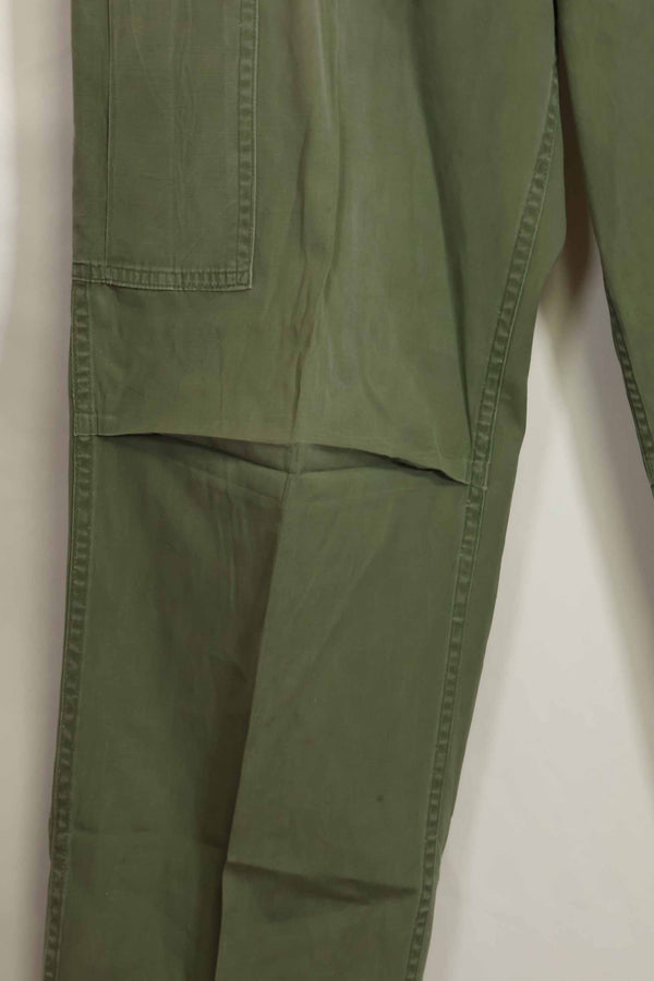 Mid-1960's 2nd Model Jungle Fatigue Pants, used, released by former Special Forces personnel, A