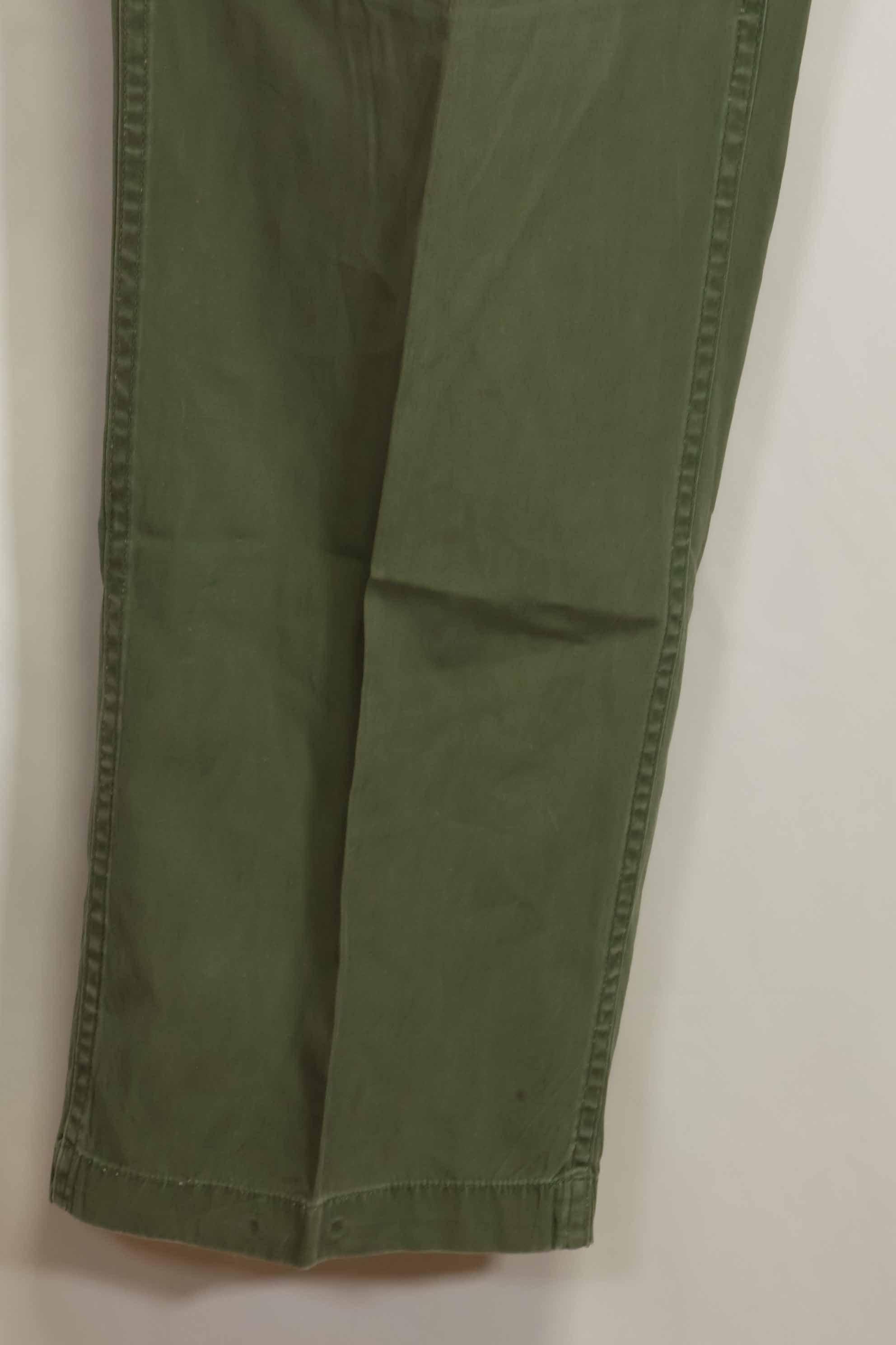 Mid-1960's 2nd Model Jungle Fatigue Pants, used, released by former Special Forces personnel, A